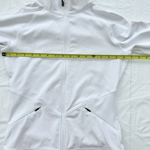 Lolë White Athletic Full Zip Jacket Size XS - Picture 14 of 16